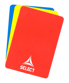 Select Schiedsrichterkarten Handball V24 Karten-Sets Rot - rot