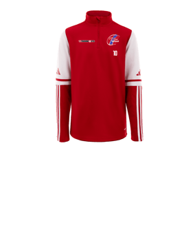 adidas Squadra 25 HalfZip Sweatshirt Kids Rot