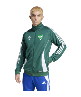 adidas Tiro 24 Trainingsjacke Grün Weiss
