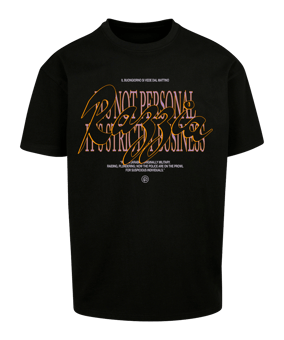 Mister Tee Razzia Oversized T-Shirt Schwarz - schwarz