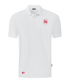 JAKO Organic Poloshirt Weiss F000
