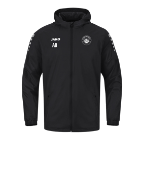 JAKO Team 2.0 Allwetterjacke Schwarz F800