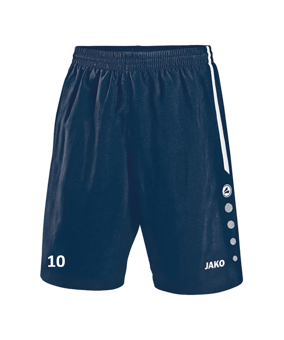 JAKO Turin Sporthose ohne Innenslip Kids Blau F09