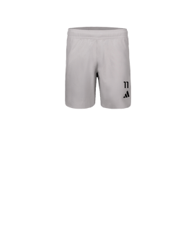 adidas Tiro Travel Woven Short Kinder Grau