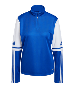 adidas Squadra 25 HalfZip Sweatshirt Damen Hellblau - blau