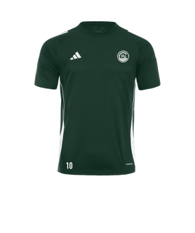 adidas Tiro 24 Trikot Dunkelgrün Weiss