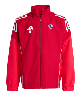 adidas Tiro 25 Competition Regenjacke Kids Rot
