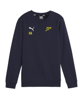 PUMA teamGOAL Casuals Sweatshirt Kids Blau F06
