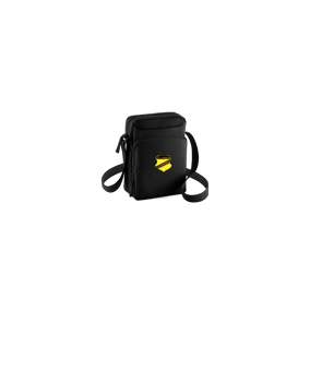Merch Cross Body Bag Black | #logo