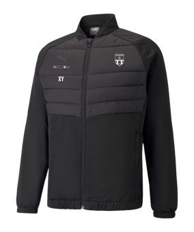 PUMA teamLIGA Hybrid Jacke Schwarz F03
