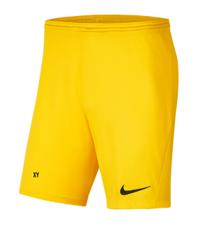 Nike Park III Short Gelb F719