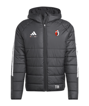 adidas Tiro 24 Winterjacke Schwarz Weiss