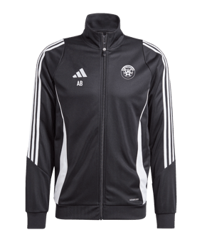 adidas Tiro 24 Trainingsjacke Schwarz Weiss