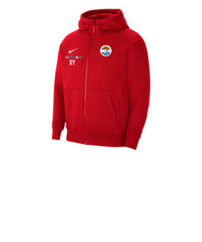 Nike Park 20 Fleece Kapuzenjacke Kids Rot F657
