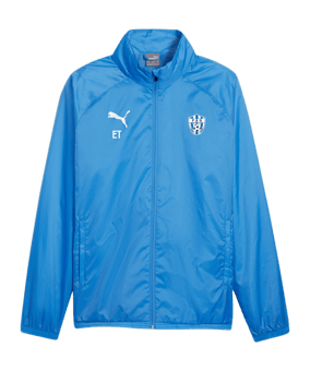 PUMA teamGOAL Allwetterjacke Blau Weiss F02
