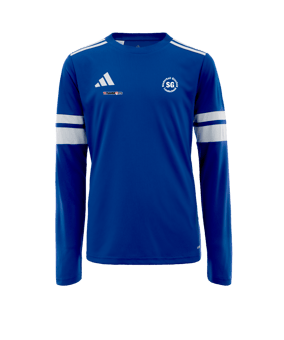 adidas Squadra 25 Trikot Langarm Blau