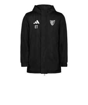 adidas Entrada 26 Winterjacke Kids Schwarz