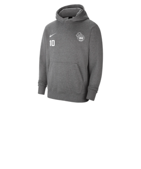 Nike Park 20 Fleece Hoody Kids Grau Weiss F071