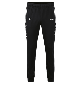 JAKO Allround Präsentationshose Schwarz F800