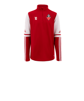 adidas Squadra 25 HalfZip Sweatshirt Kids Rot