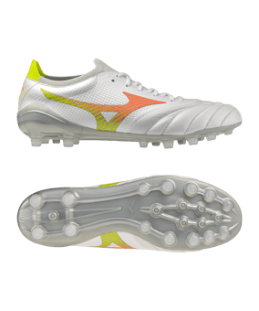 Mizuno Morelia Neo V B Elite AG Prism Bianco C54 - bianco