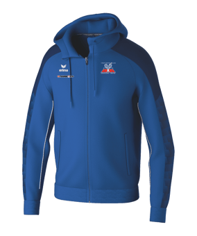 Erima Evo Star Kapuzenjacke Kids Blau