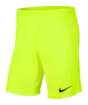 Nike Park III Short Gelb F702 - gelb