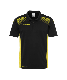 uhlsport Goal Poloshirt Kids Schwarz Gelb F08 - schwarz