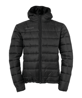 uhlsport Essential Kapuzenjacke Schwarz F01 - schwarz