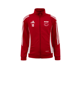 adidas Tiro 24 Trainingsjacke Kids Rot Weiss
