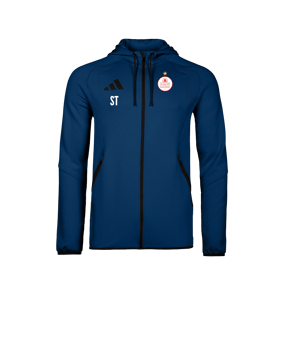 adidas Tiro Travel Hoody Dunkelblau