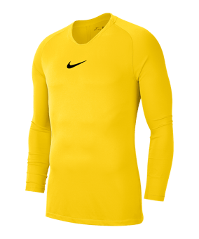 Nike Park First Layer Top langarm Gelb F719 - gelb