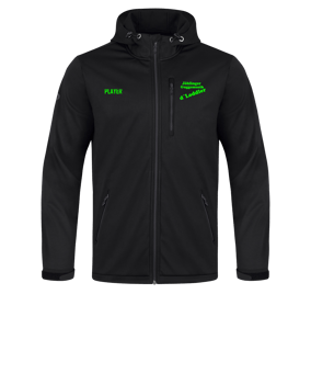 JAKO Premium Softshelljacke Kids Schwarz F800