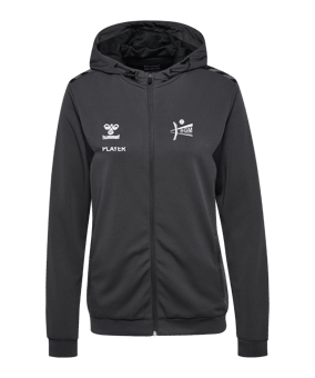 Hummel AUTHENTIC PL Kapuzenjacke Damen Grau F1525