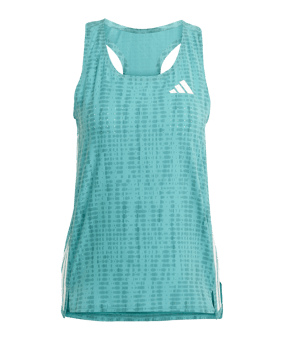 adidas Adizero Singlet T-Shirt Femmes Bleu - bleu