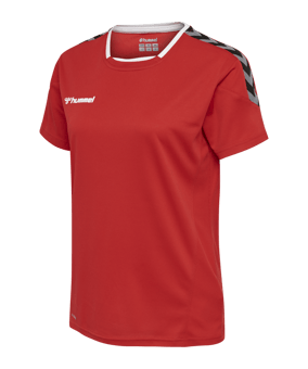 Hummel Authentic Poly Trikot kurzarm Damen F3062 - rot
