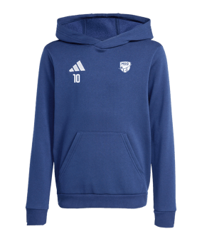 adidas Entrada 26 Hoody Kids Blau