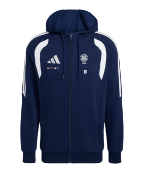 adidas Tiro 26 League Kapuzenjacke Dunkelblau