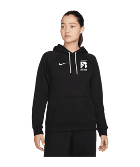 Nike Park 20 Fleece Hoody Damen Schwarz Weiss F010