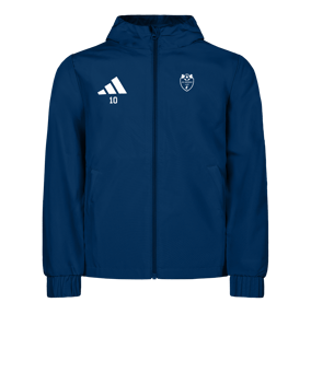 adidas Entrada 26 Veste de pluie Bleu Foncé 