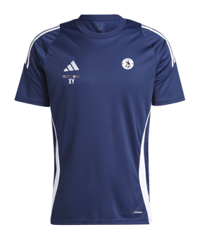 adidas Tiro 24 Trikot Dunkelblau Weiss