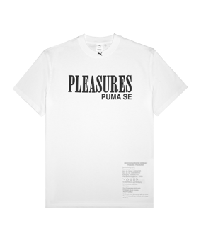 PUMA X PLEASURES Graphic T-Shirt Weiß F02 - weiss