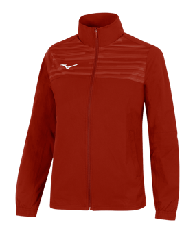 Mizuno Chiba Micro Trainingsjacke Damen Rot F62 - rot