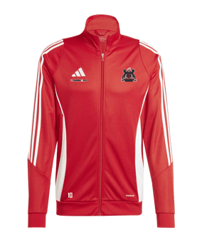 adidas Tiro 24 Trainingsjacke Rot Weiss