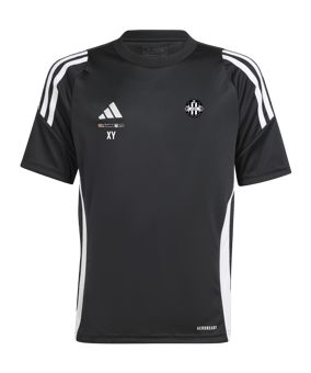 adidas Tiro 24 Trikot Kids Schwarz Weiss