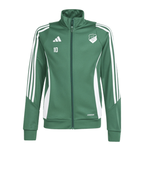 adidas Tiro 24 Trainingsjacke Grün Weiss