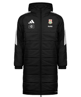 adidas Tiro 26 Winterjacke Long Schwarz