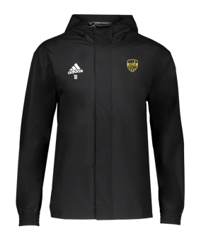 Veste tout temps enfants adidas Entrada 22 noir 