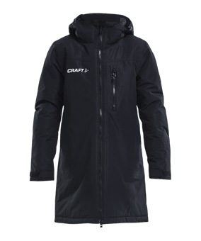 Craft Parka Jacke Kids Schwarz F9999 - schwarz