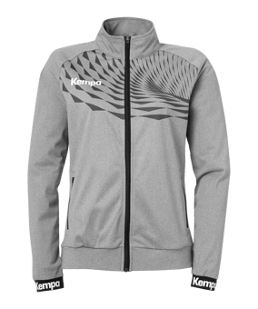 Kempa Wave 26 Poly Trainingsjacke Damen Grau F05 - grau